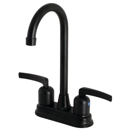 KINGSTON BRASS KB8490EFL Bar Faucet, Matte Black KB8490EFL